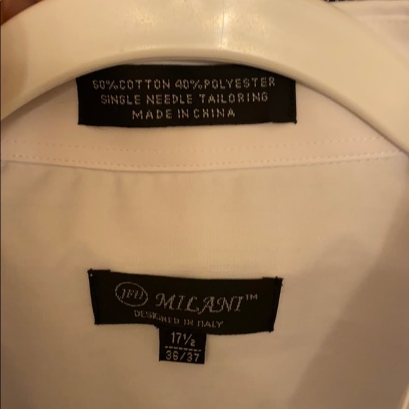 Milani White dress shirt. - Picture 2 of 2